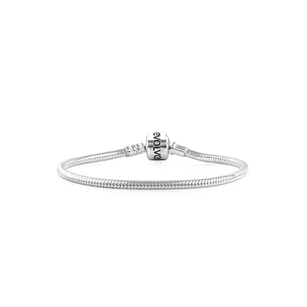 Evolve Silver Signature Bracelet 23cm