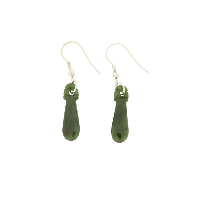 Jade Earrings - Mere 25mm
