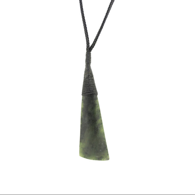 New Zealand Greenstone Drop 60mm
