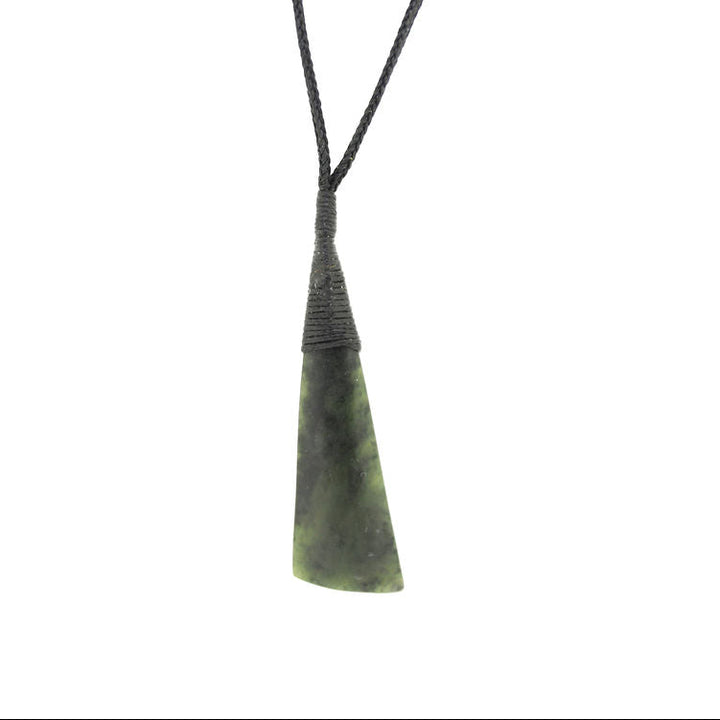 New Zealand Greenstone Drop 60mm