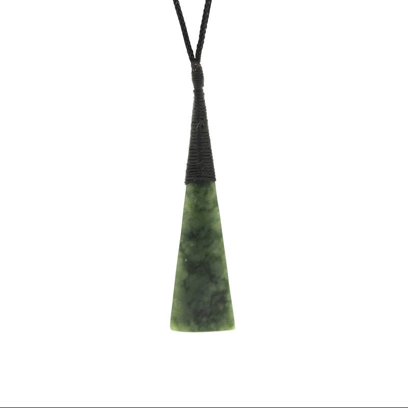 New Zealand Greenstone Drop 80mm
