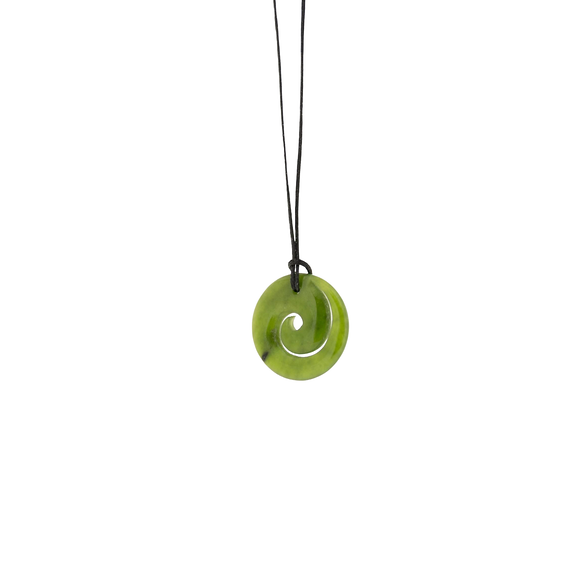 Jade Pendant - Koru 20mm