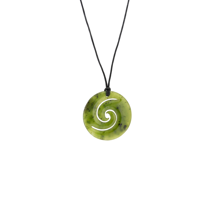 Jade Pendant - Koru 35mm