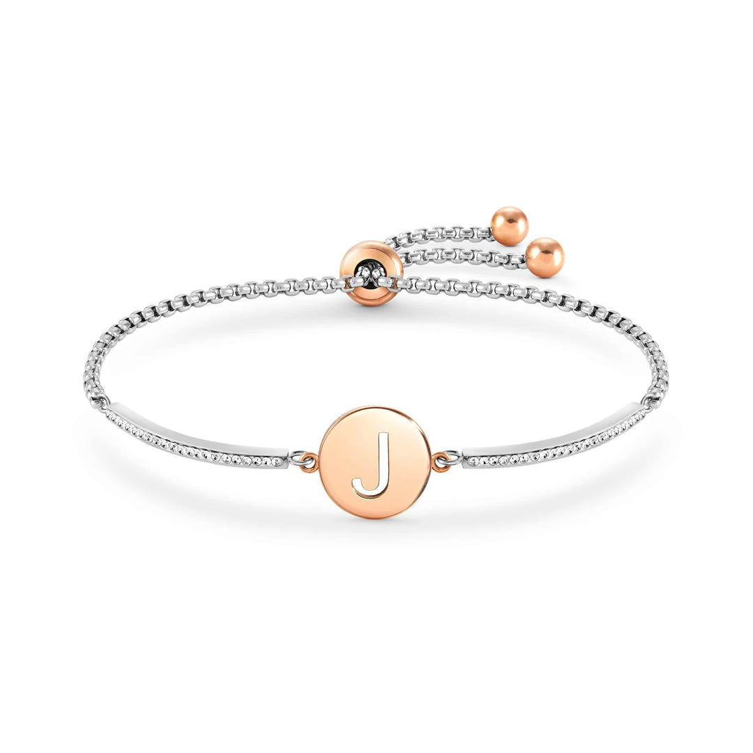 Nomination Milleluci Bracelet with CZ 028007/010 Letter J