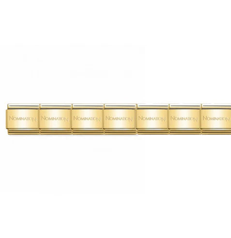 Nomination Classic Bracelet Base 030001/008 Gold IP