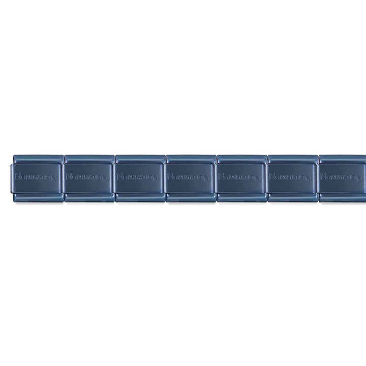 Nomination Classic Bracelet 030001/SI/035 Stainless Steel Matte Sapphire Blue