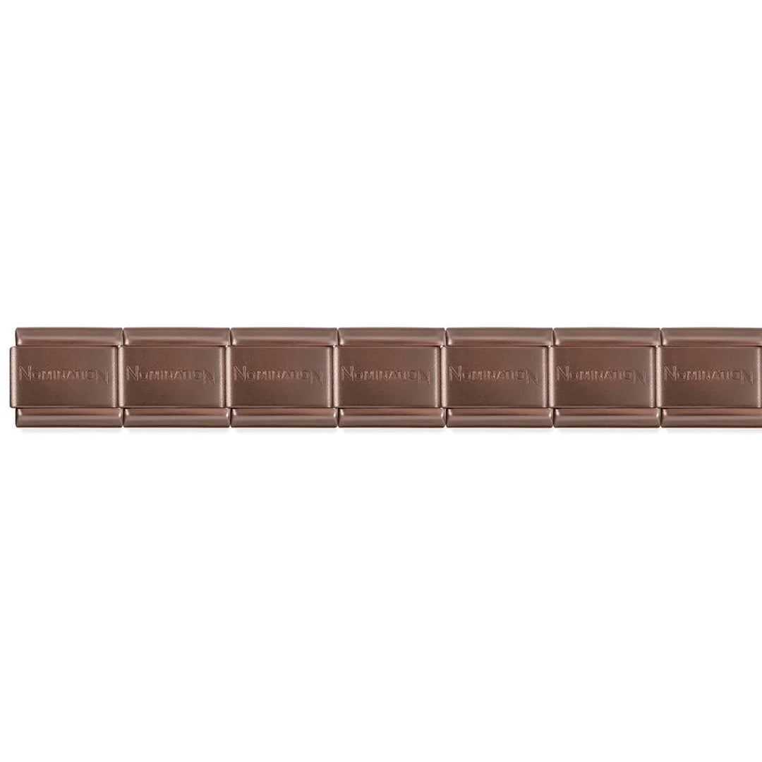 Nomination Classic Bracelet Base 030001/SI/036 Stainless Steel Matte Chocolate