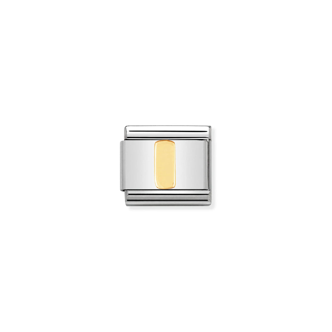 Nomination Classic Link 030101/09 Letter I in 18k Gold