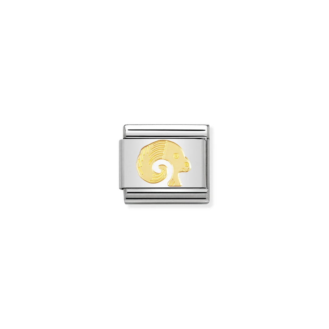Nomination Classic Link 030104/01 Aries in 18k Gold