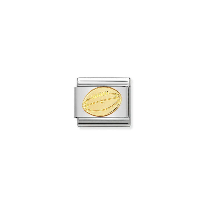Nomination Classic Link 030106/03 Football in 18k Gold