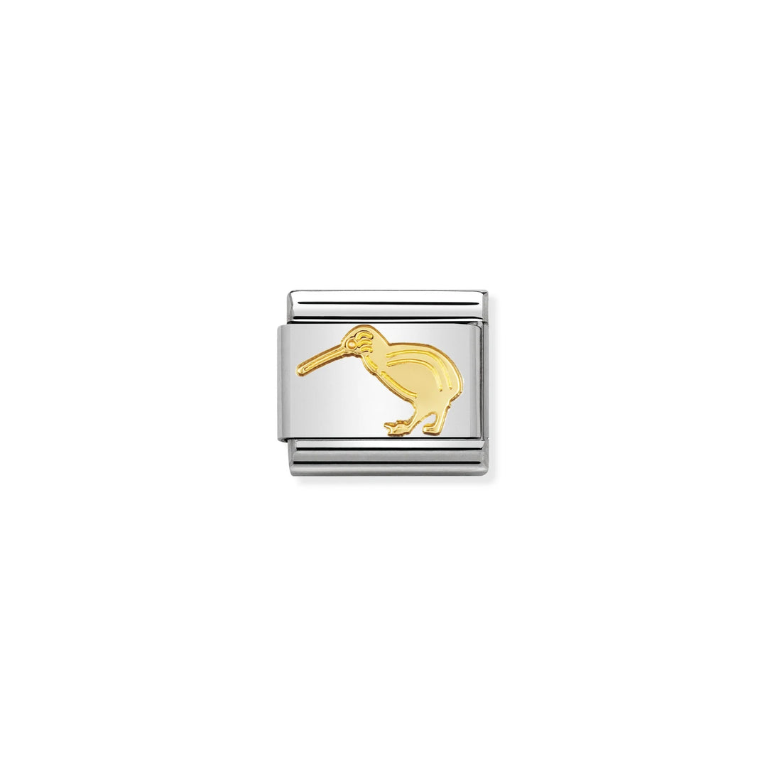 Nomination Classic Link 030114/08 Kiwi in 18k Gold