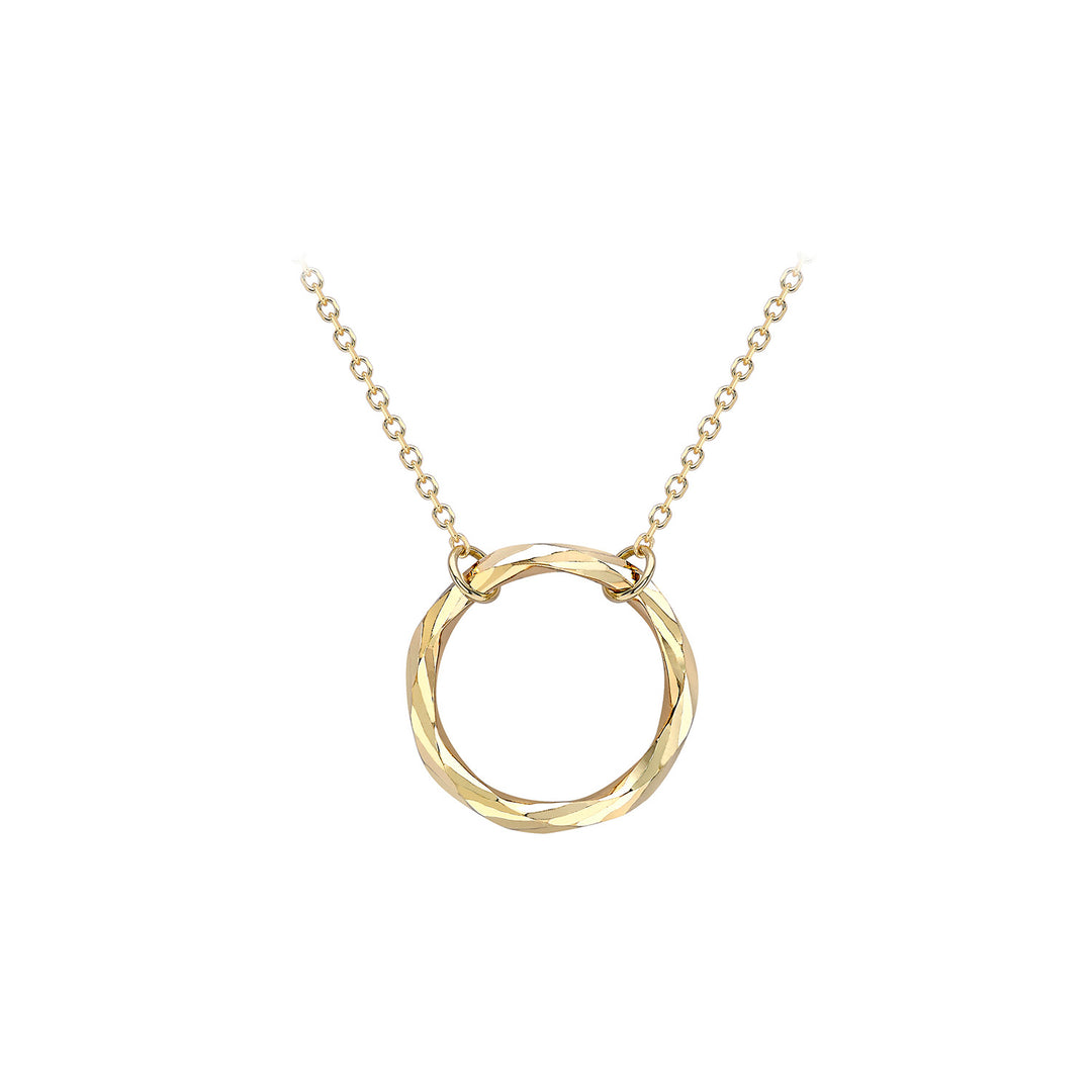 Louis Thompson 9k Gold Jennie Necklace