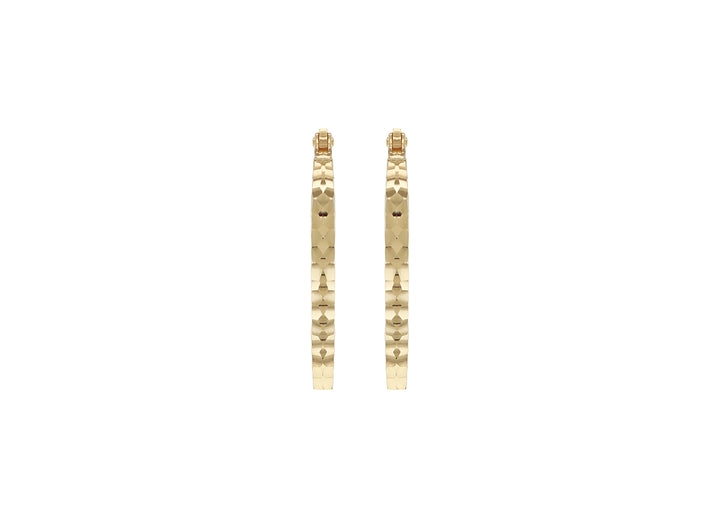 Louis Thompson 9k Gold Heidi Medium Hoops