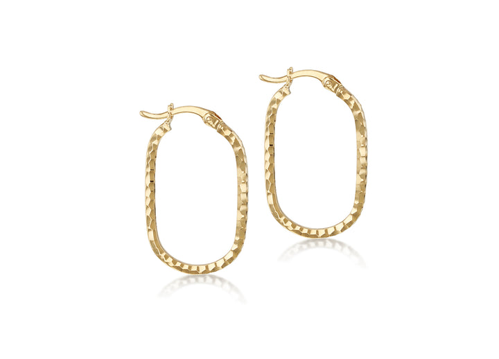 Louis Thompson 9k Gold Heidi Medium Hoops