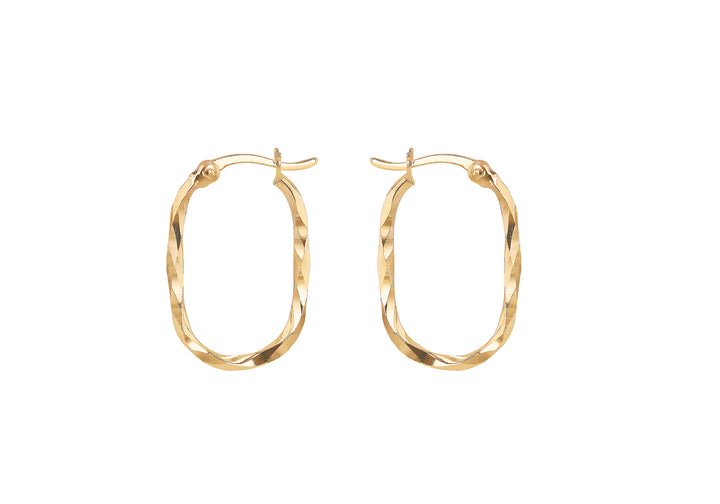Louis Thompson 9k Gold Katya Hoops