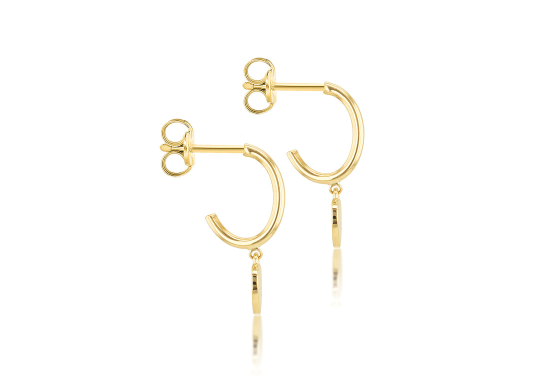 Louis Thompson 9k Gold Isabeli Earrings
