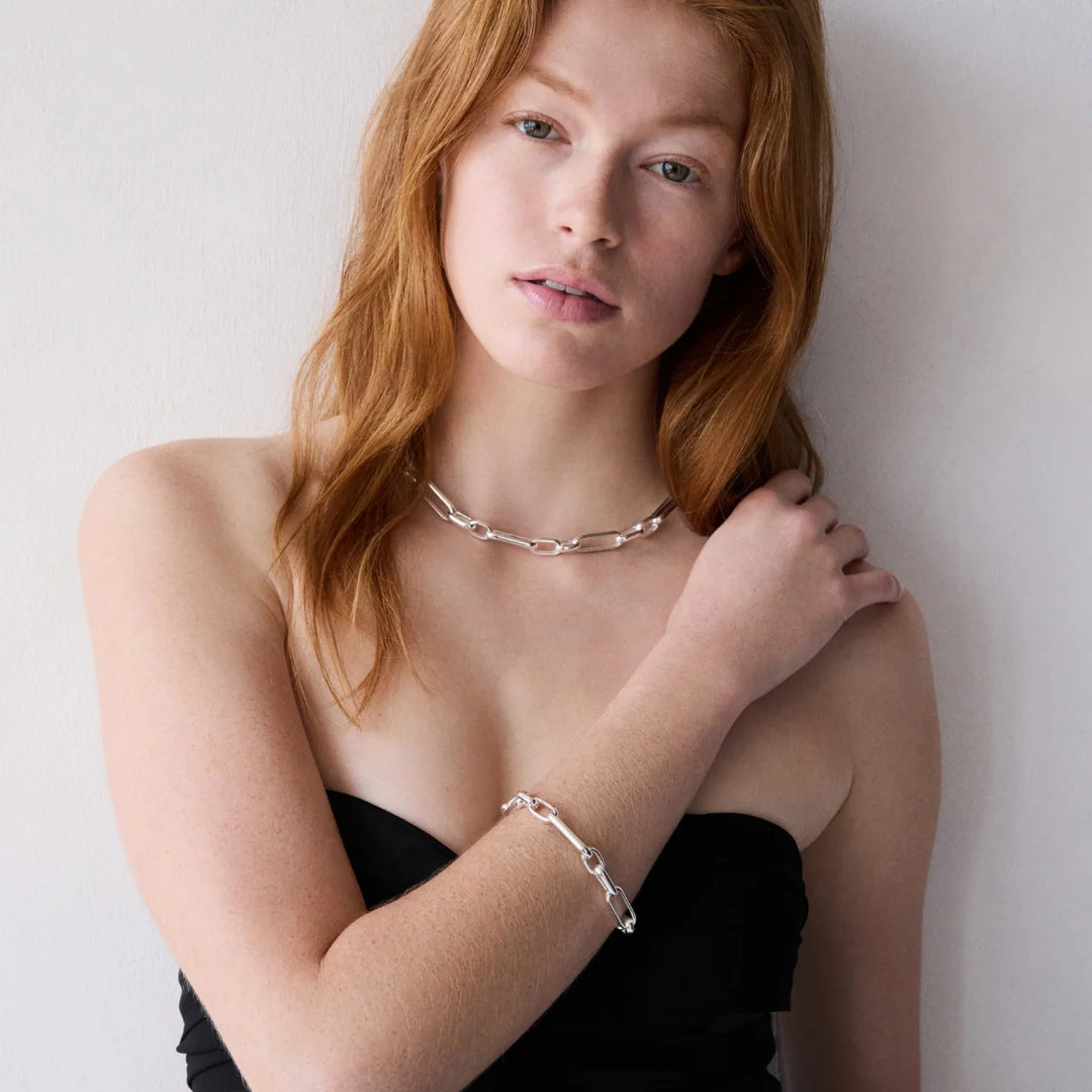 Najo Veronica Silver Bracelet (20cm)
