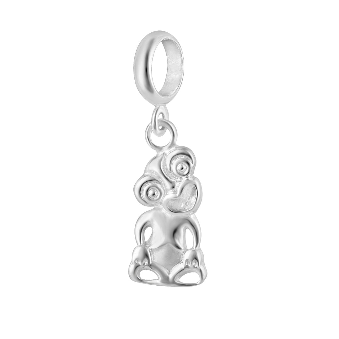LT Sterling Silver Tiki Pendant