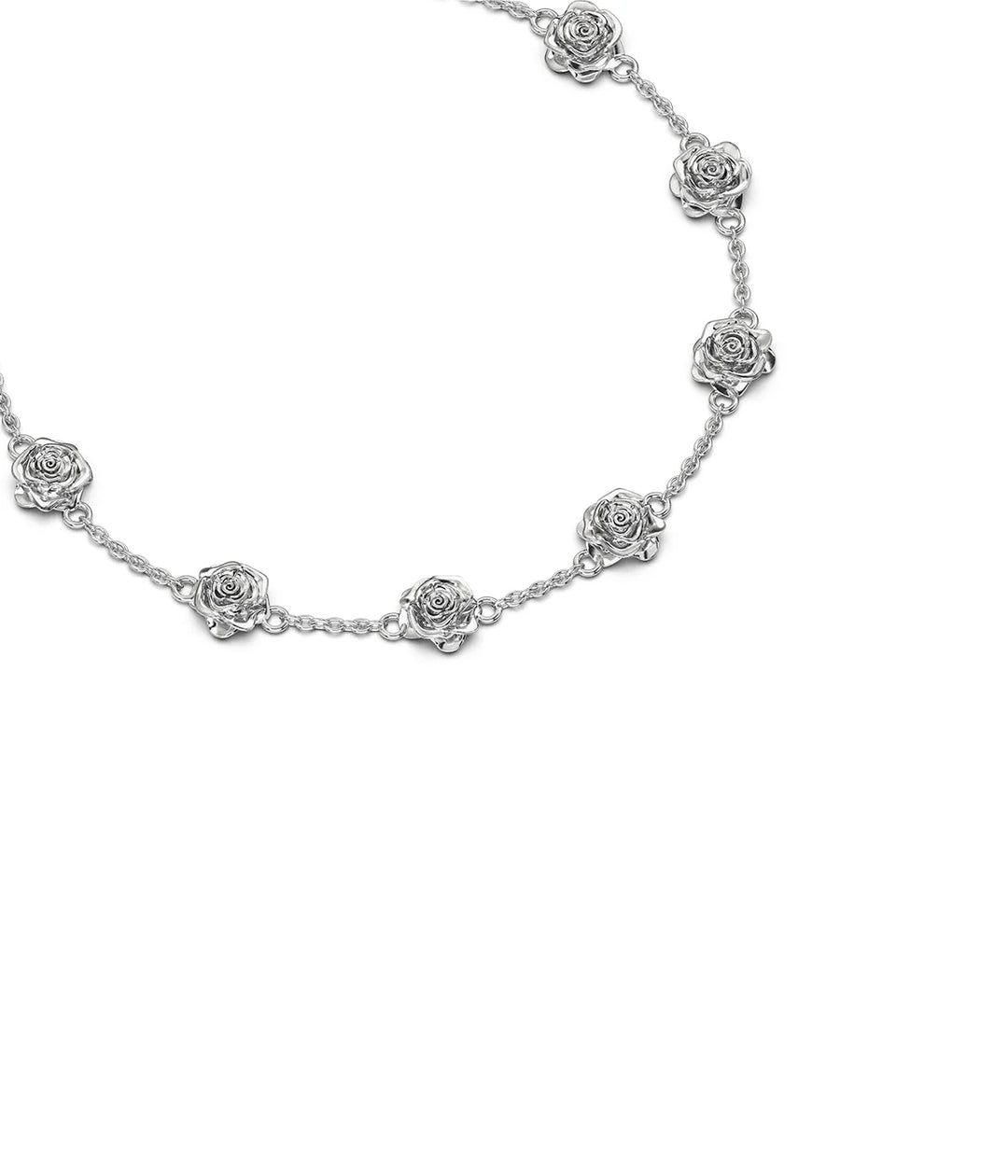 Stolen Silver Rose Bud Bracelet