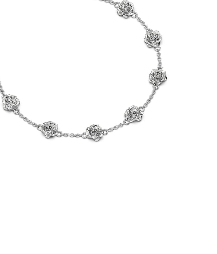 Stolen Silver Rose Bud Bracelet