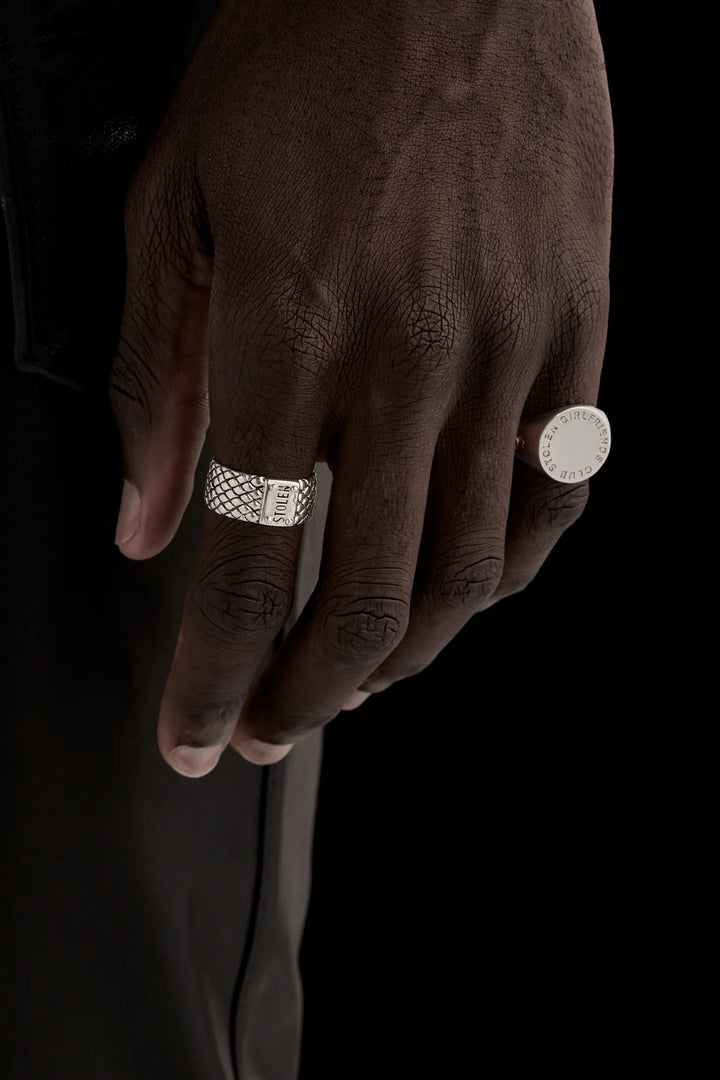Stolen Snake Band Ring - Wide