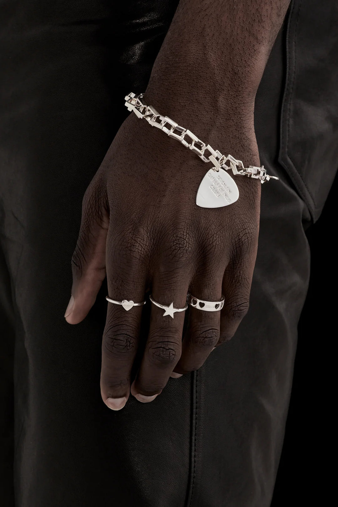 Stolen Silver Heartless Ring
