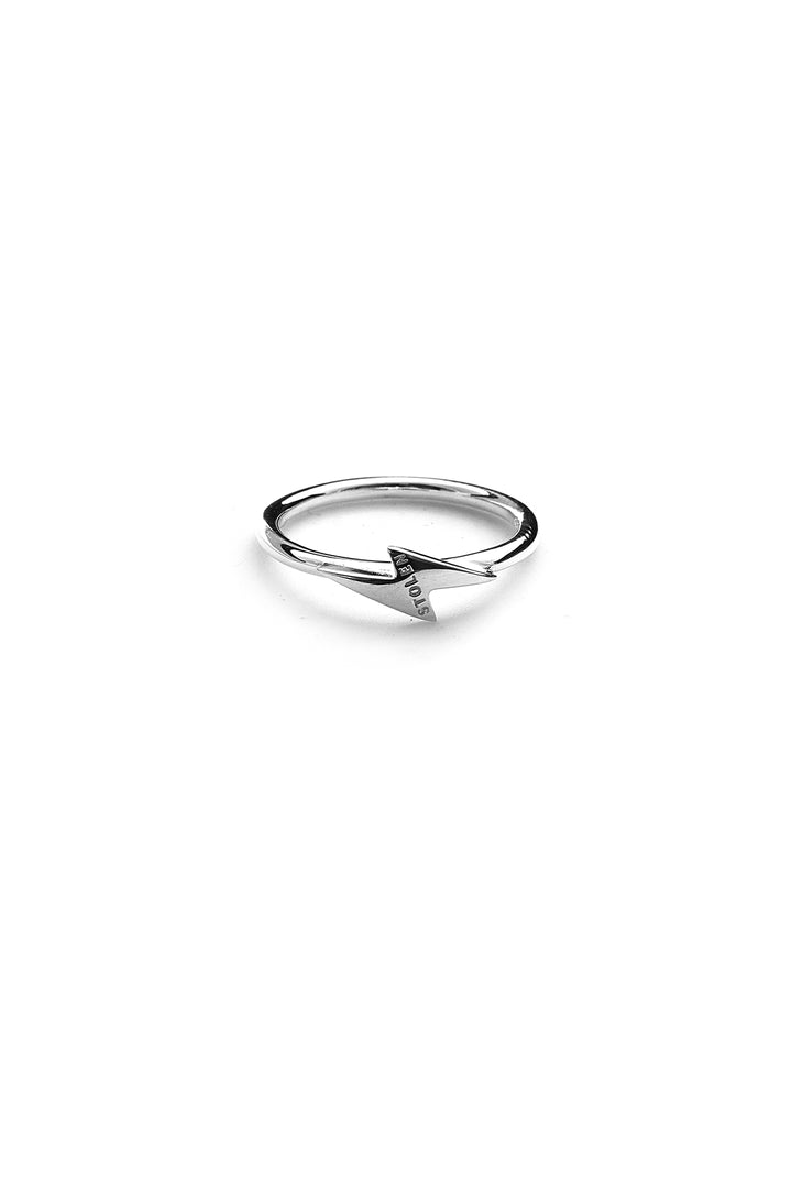 Stolen Silver Micro Bolt Ring