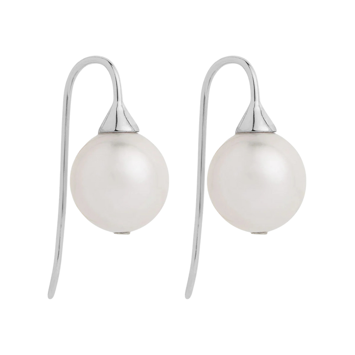 Najo Luna Silver Pearl Earrings