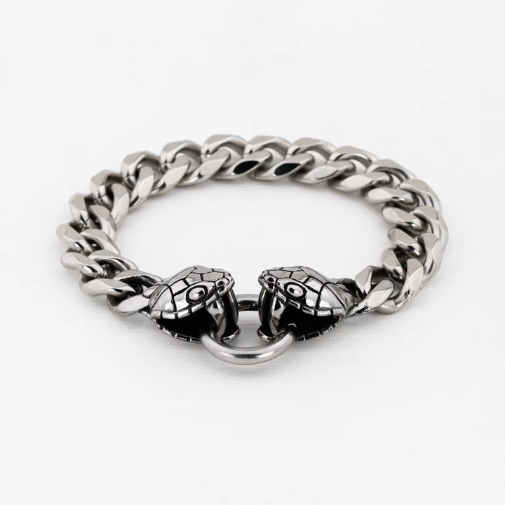 Nick Von K Stainless Steel Bite Me! Bracelet
