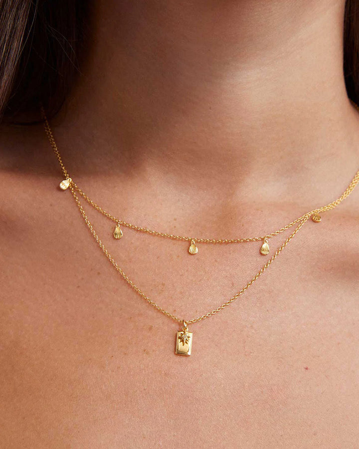Kirstin Ash Guiding Star Necklace 18ct Gold Vermeil