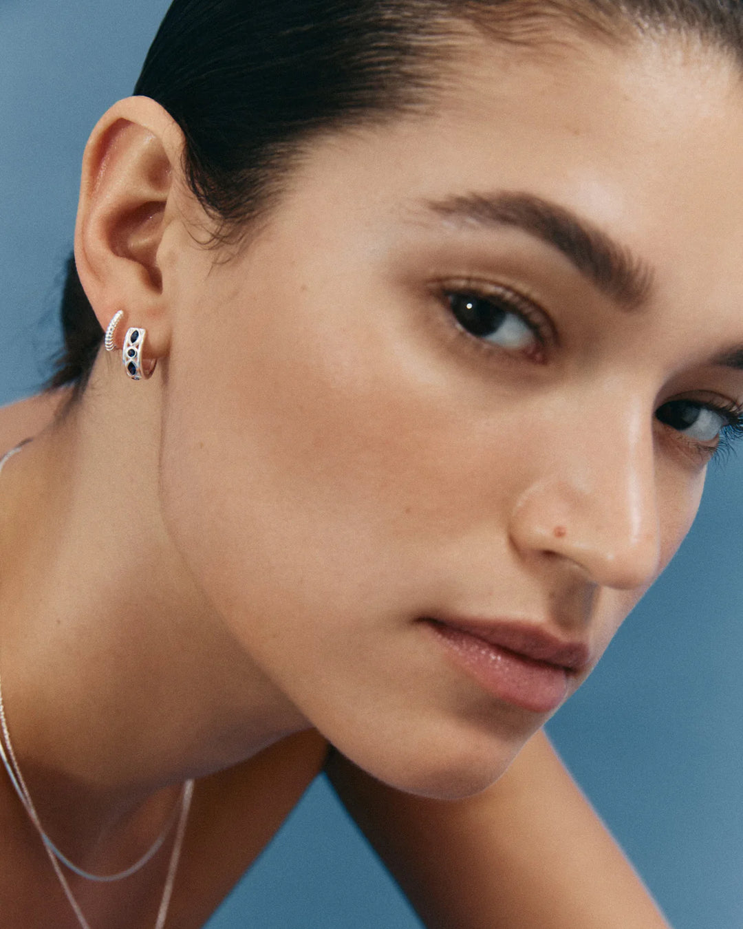 Kirstin Ash Synergy Hoops Sterling Silver