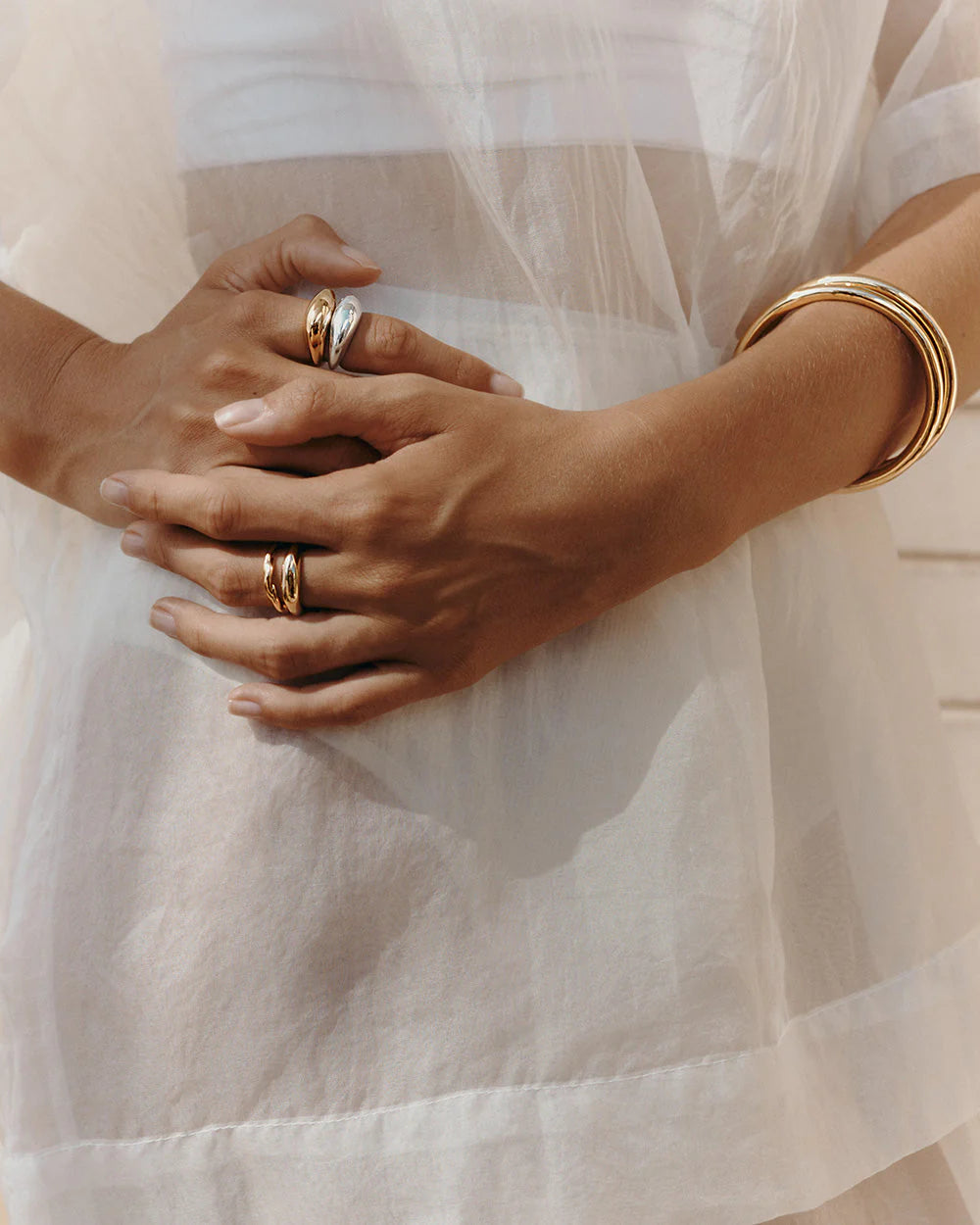 Kirstin Ash Within Motion Dome Ring Sterling Silver