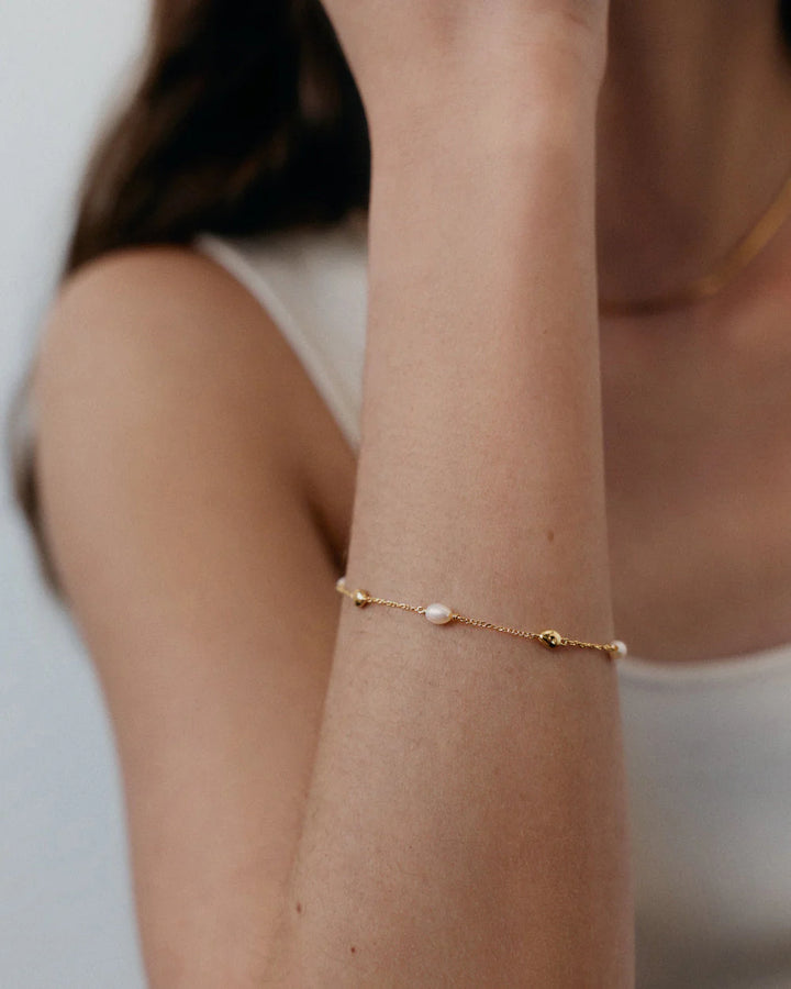 Kirstin Ash Maris Bracelet 18ct Gold Plated