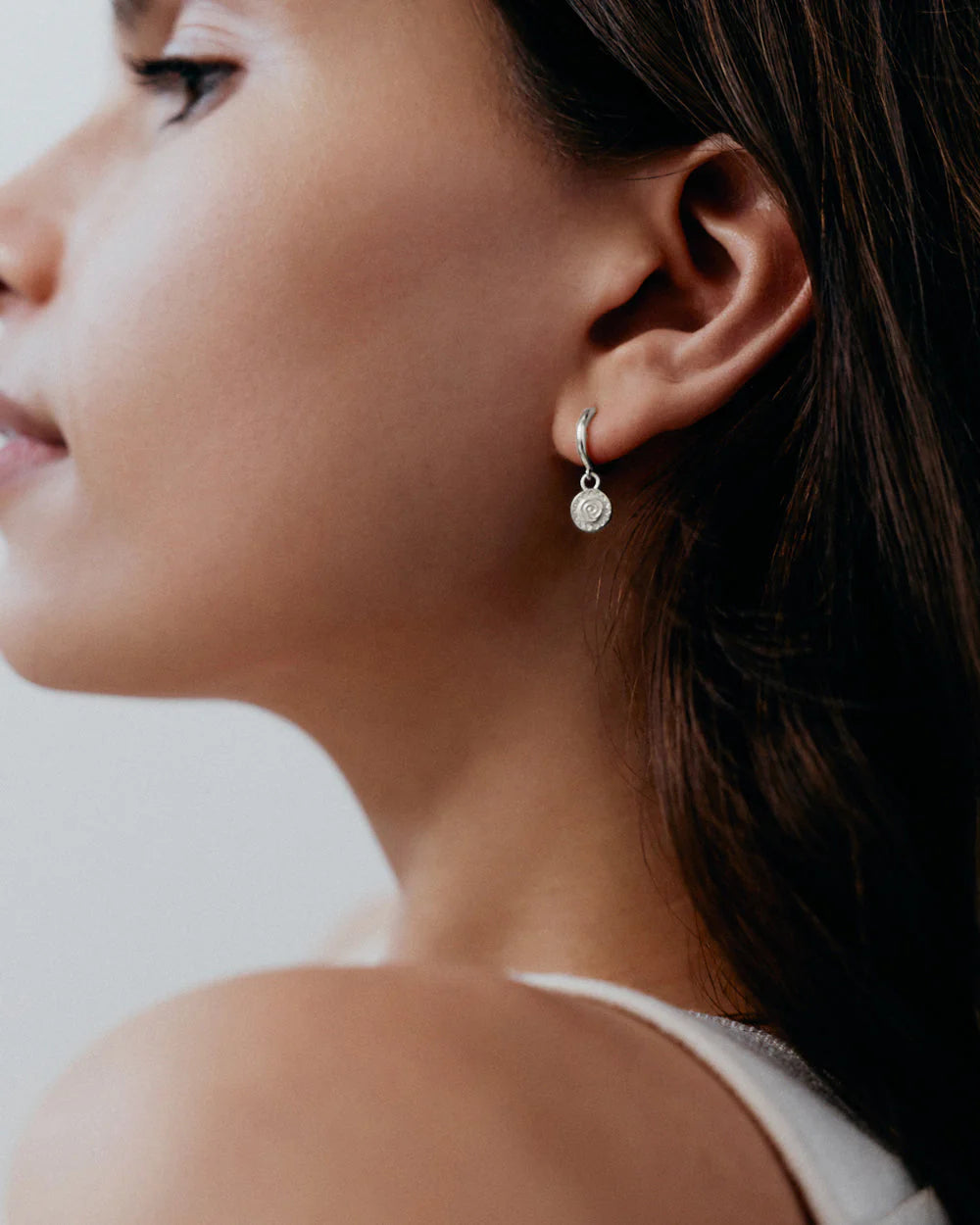 Kirstin Ash Solara Hoops Sterling Silver