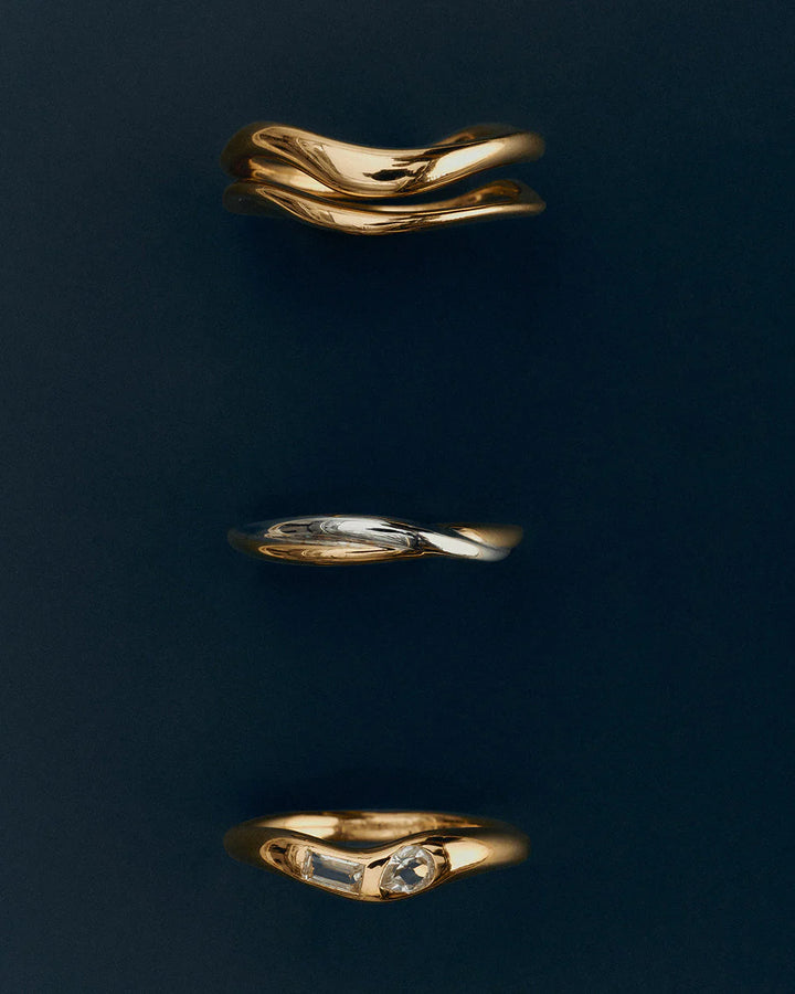 Kirstin Ash Halcyon Ring Mixed Metal