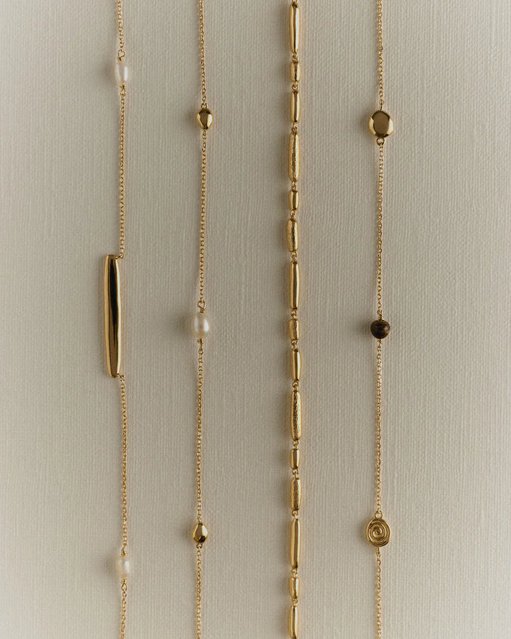 Kirstin Ash Maris Engravable Bracelet 18ct Gold Plated