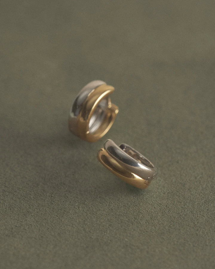 Kirstin Ash Soma Hoops Mixed Metal