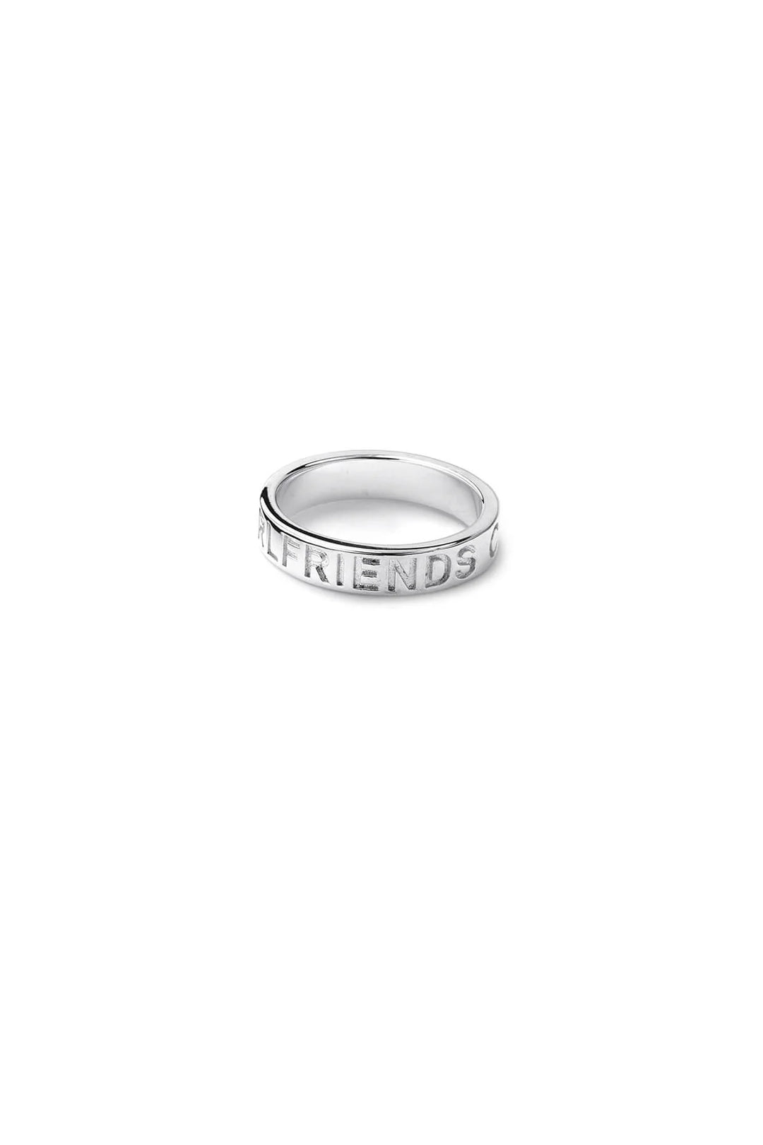 Stolen Silver Clean Logo Ring