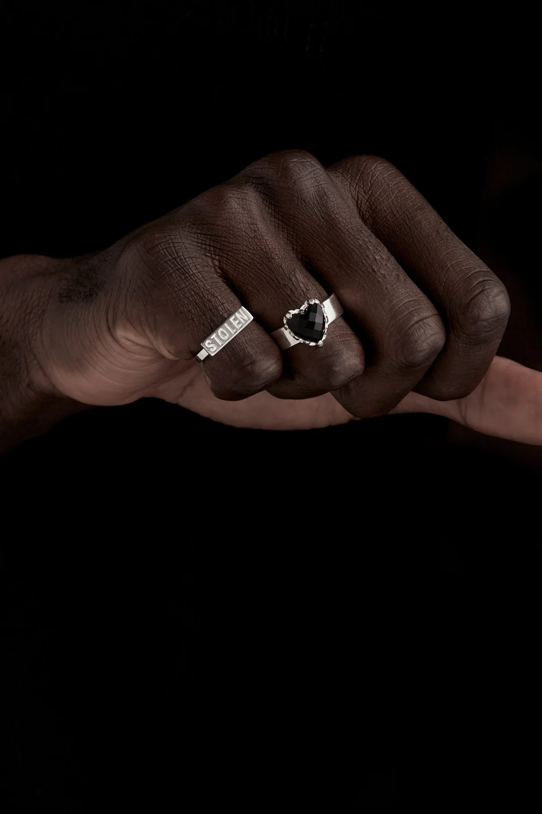 Stolen Silver Essential Bar Ring