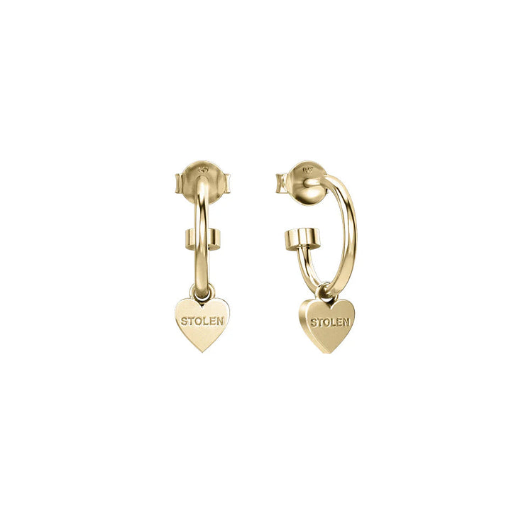 Stolen Gold Plated Heart Anchor Sleeper