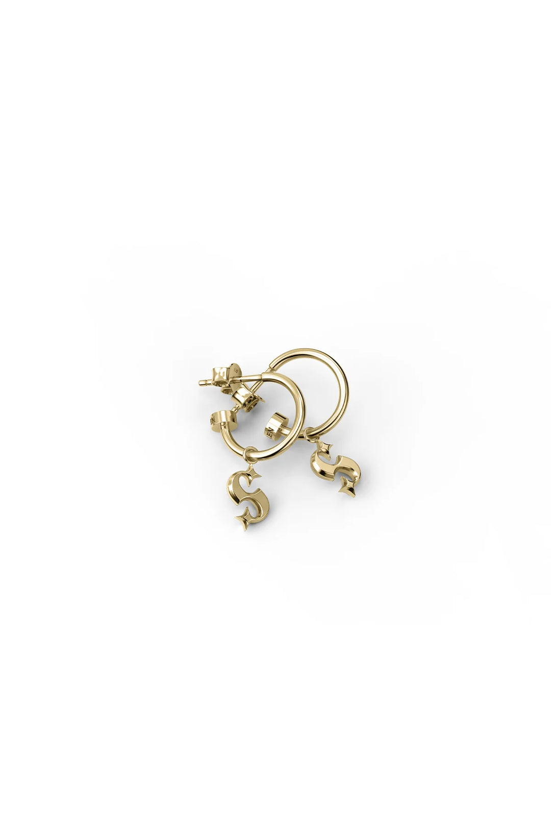 Stolen Gold Plated Hidden Heart Anchor Sleepers