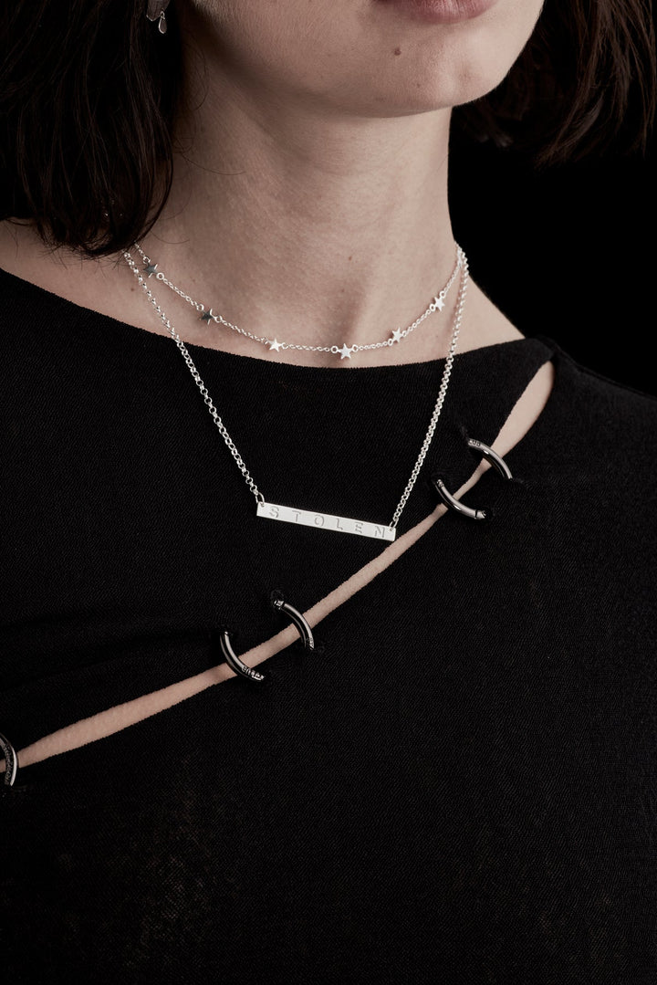 Stolen Silver Star Choker