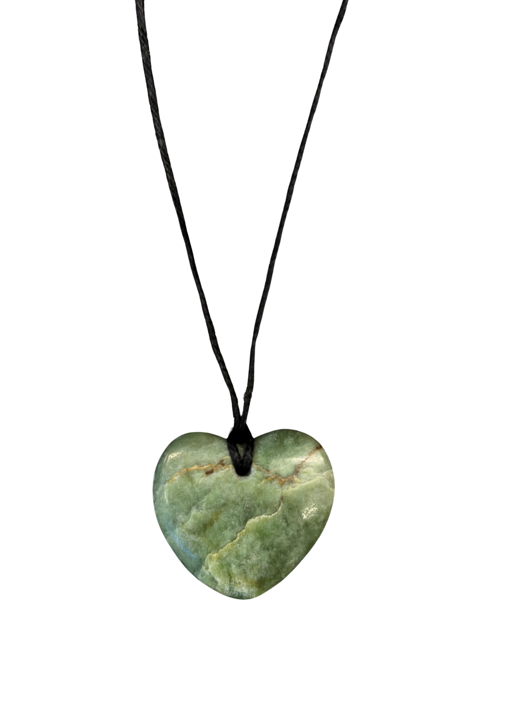 New Zealand Greenstone - Medium Heart 30mm