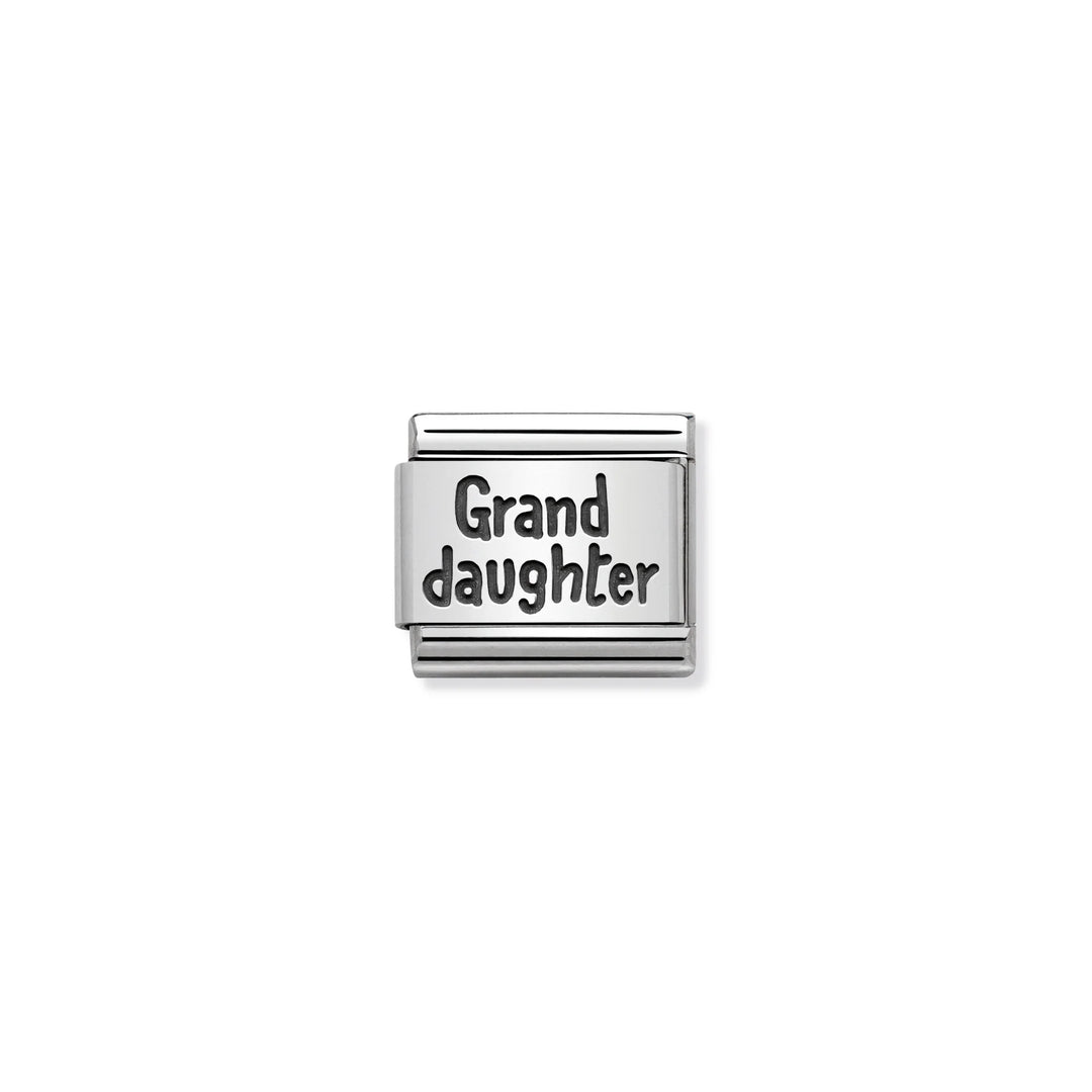 Nomination Classic Link 330102/43 Grand Daughter in Sterling Silver