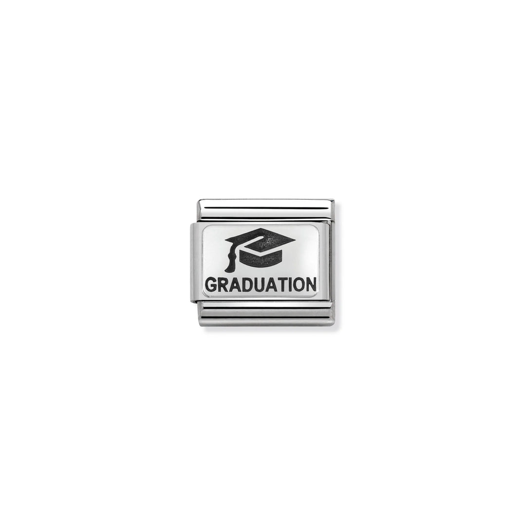 Nomination Classic Link 330109/02 Graduation with Hat in Sterling Silver