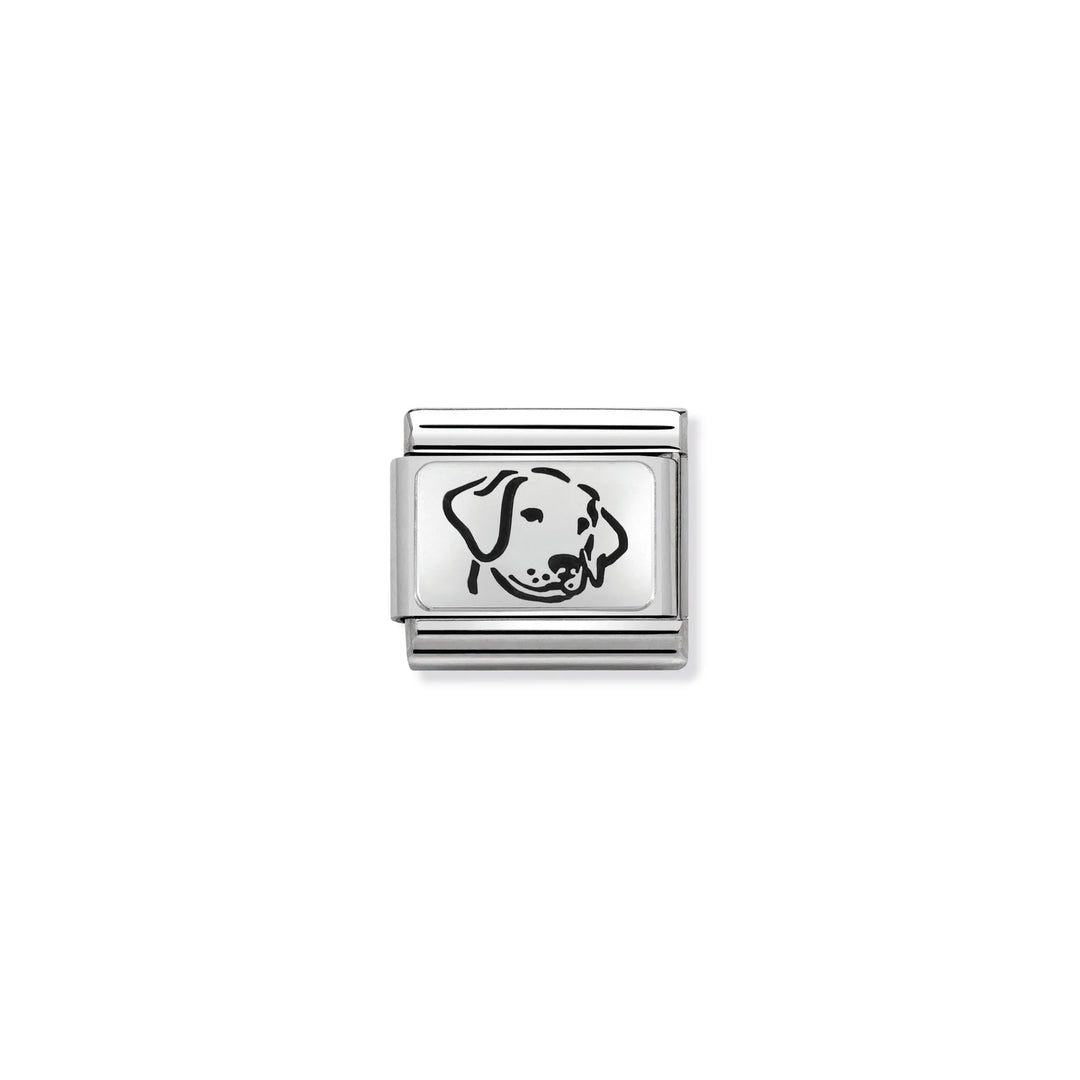 Nomination Classic Link 330109/06 Dog in Sterling Silver