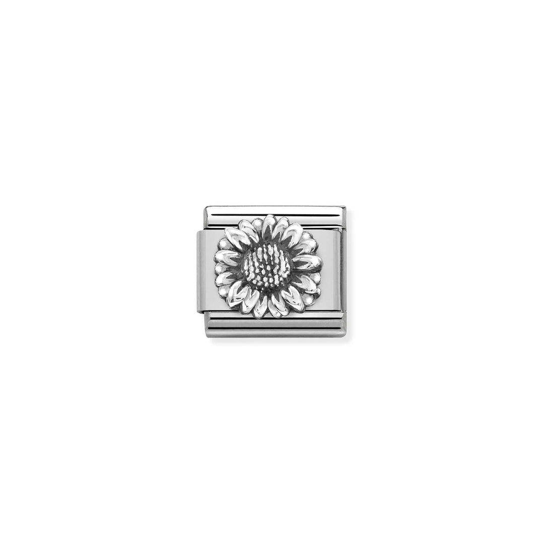 Nomination Classic Link 330110/22 Sunflower in Silver