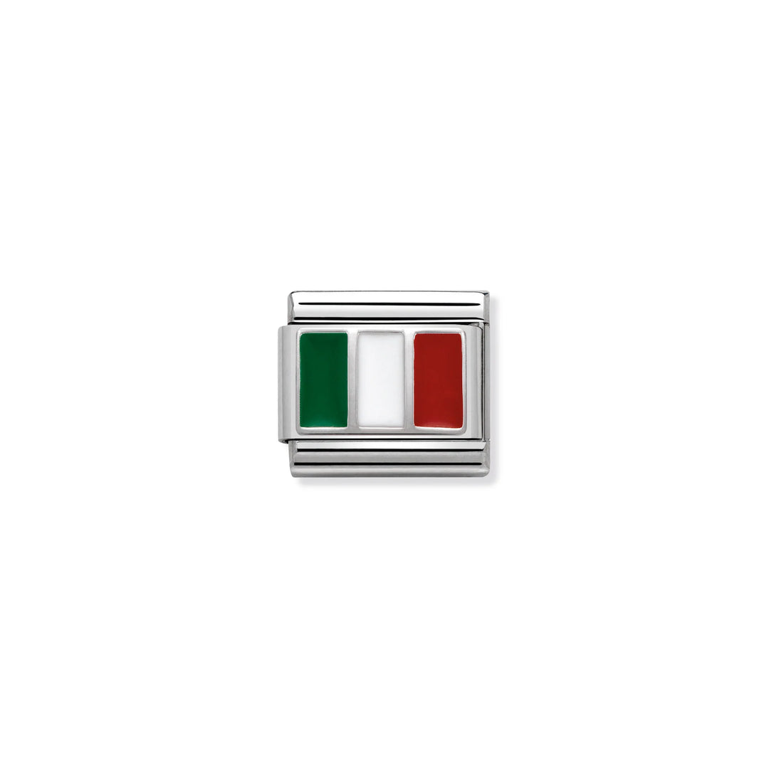 Nomination Classic Link 330207/16 Italy in Enamel & Sterling Silver