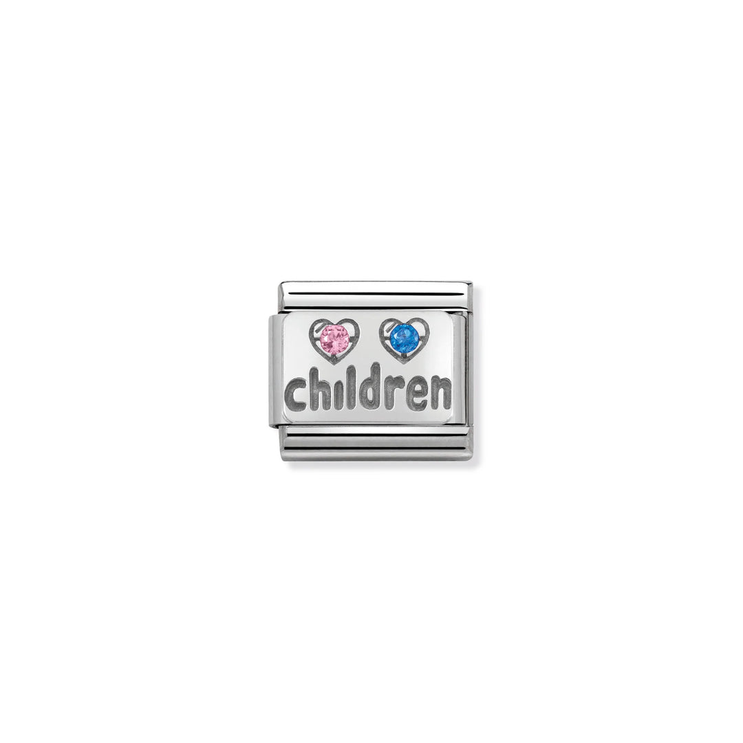 Nomination Classic Link 330304/15 Children with CZ in Sterling Silver