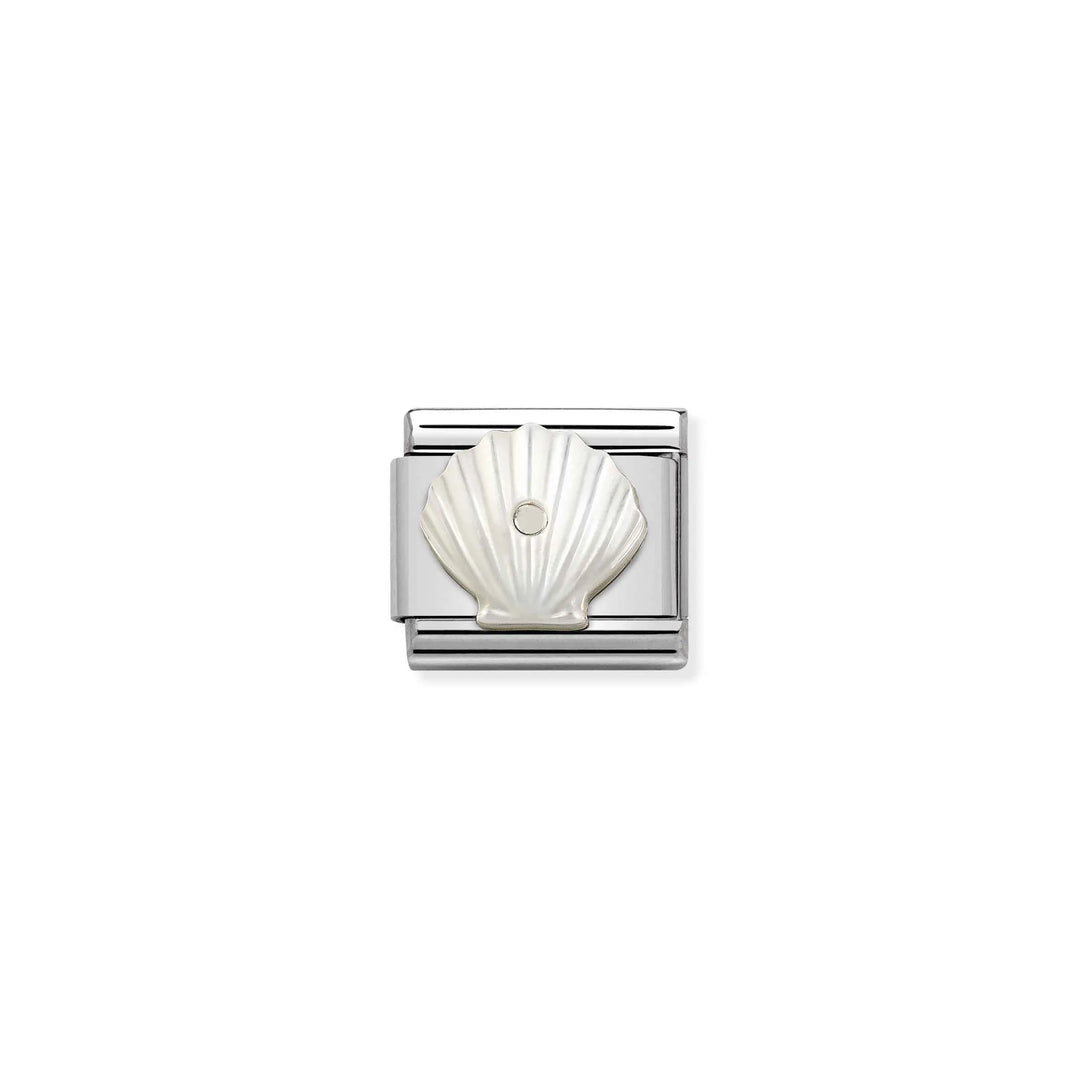 Nomination Classic Link 330509/11 Shell with Mother Pearl in Sterling Silver
